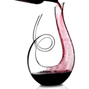 Wine Enthusiast Art Series Treble Decanter