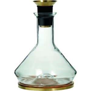 RBT Wine Decanter with Wooden Coaster