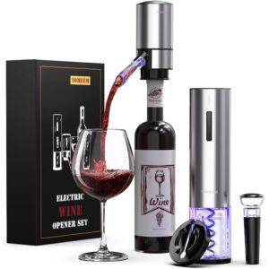 Tomeem Electric Wine Aerator, Opener, and Dispenser